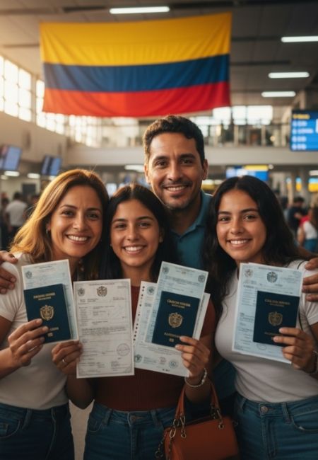 tramites para visas en barranquilla